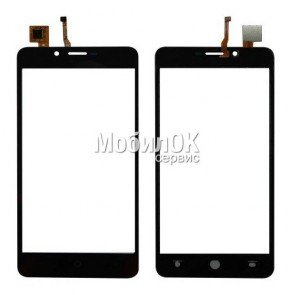 Сенсорный экран для Ergo B501 Maximum Dual Sim/Leagoo Kiicaa Power/Pixus Volt черный