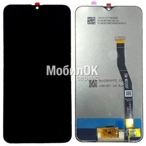 Дисплей для Samsung M205F Galaxy M20 черный, оригинал (GH82-18682A)