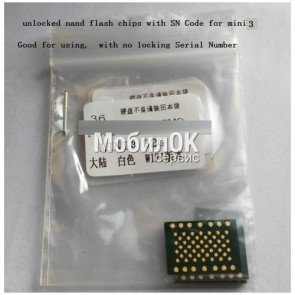 NAND Flash для Apple iPad Mini 3 (H2JTEG8VD1CMS) 32Gb SK hynix
