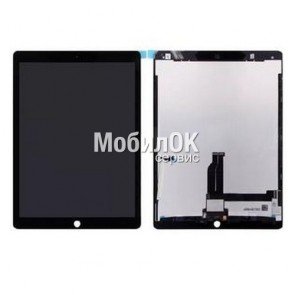Дисплей для Apple iPad Pro 12.9 (2015) черный, с тачскрином, Оригинал (A1584/A1652)