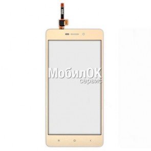 Сенсорный экран для Xiaomi Redmi 3/Redmi 3S/Redmi 3S Prime/Redmi 3X золотистый