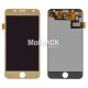 Дисплей для Prestigio MultiPhone 7501/7505 Duo Grace R7 золотистый, с тачскрином
