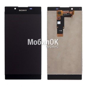 Дисплей для Sony G3312/G3311/G3313 Xperia L1 черный, с тачскрином