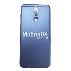 Задняя крышка для Huawei Mate 10 Lite синяя, со стеклом камеры