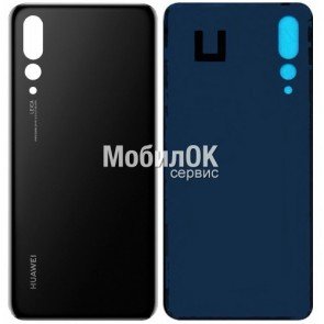 Задняя крышка для Huawei P20 Pro черная