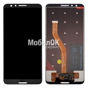 Дисплей для Huawei Nova 2s черный, с тачскрином