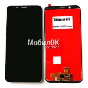Дисплей для Huawei Y7 (2018)/Nova 2 Lite/Enjoy 8/Honor 7C Pro черный, с тачскрином