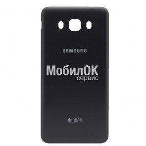 Задняя крышка для Samsung J710 Galaxy J7 (2016) черная