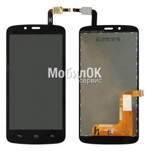 Дисплей для Huawei Honor 3C Lite черный, с тачскрином