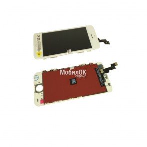 Дисплей для Apple iPhone 5S белый High Copy