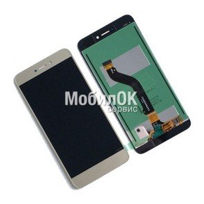 Дисплей для Huawei Honor 8 Lite/Nova Lite/P9 Lite (2017)/P8 Lite (2017) золотой, с тачскрином