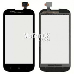 Сенсорный экран для Lenovo A586/S696 черный