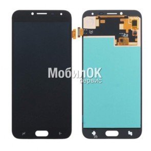 Дисплей для Samsung J400F Galaxy J4 (2018) черный, с тачскрином China Original (oled)
