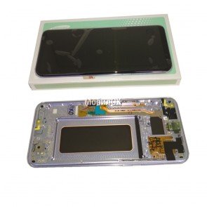 Дисплей для Samsung G955F Galaxy S8 Plus Violet в сборе с рамкой, оригинал (GH97-20470C)