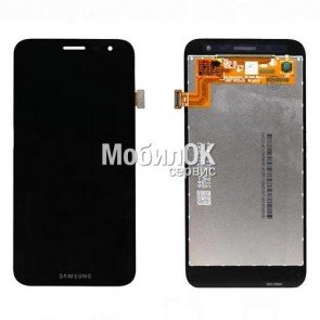 Дисплей для Samsung J260F Galaxy J2 (2018) черный, оригинал (GH97-22242A)