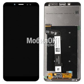 Дисплей для Xiaomi Redmi Note 5/Redmi Note 5 Pro черный, с тачскрином (COG)