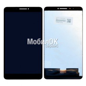 Дисплей для Lenovo Phab PB1-750M LTE черный, с тачскрином