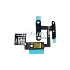 Шлейф для Apple iPad Air 2 микрофона, кнопки включения, с компонентами