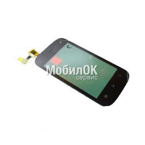 Сенсорный экран для Fly IQ256 Vogue черный
