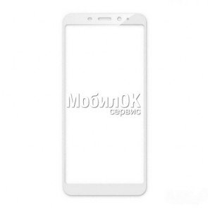Стекло корпуса для Meizu M6S белое