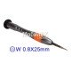 Звездообразная (+0.8 * 25mm) отвертка Betion для iPhone
