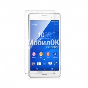 Ударопрочное защитное стекло (пленка) для Sony D6603 Xperia Z3