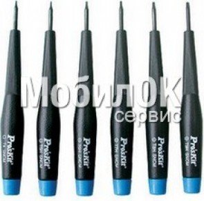 Набор прецизионных звездообразных отверток ProsKit SD-3102, 6 шт.