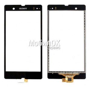 Сенсорный экран для Sony C6602 L36h/C6603 L36i/C6606 L36a Xperia Z черный