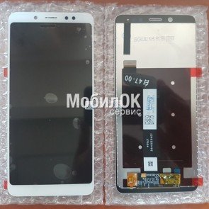 Дисплей для Xiaomi Redmi Note 5/Redmi Note 5 Pro белый, с тачскрином (COG)