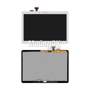 Дисплей для Samsung P600/P601 Galaxy Note 10.1 белый, с тачскрином