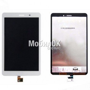 Дисплей для Huawei MediaPad T1 8.0/Honor Tablet T1 8.0 (S8-701u/T1-821L) белый, с тачскрином