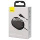 Беспроводное зарядное устройство Baseus Light Magnetic Wireless Charger (WXQJ-01) черное