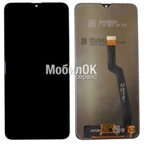 Дисплей для Samsung A105F Galaxy A10/Samsung M105F Galaxy M10 черный, с тачскрином