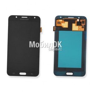 Дисплей для Samsung J701F Galaxy J7 Neo черный, оригинал (GH97-20904A)