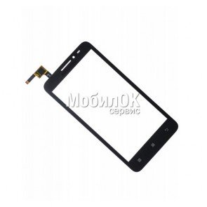 Сенсорный экран для Lenovo A606 черный