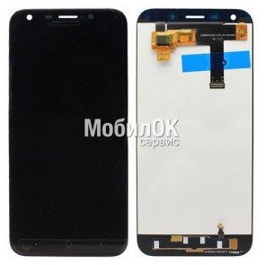 Дисплей для ZTE Blade A6/A6 Lite черный, с тачскрином