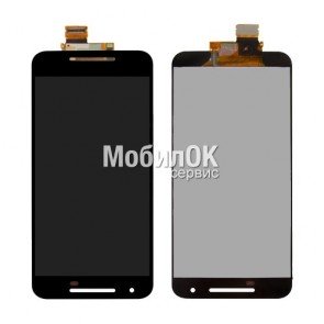 Дисплей для LG Nexus 5X/H790/H791 черный, с тачскрином