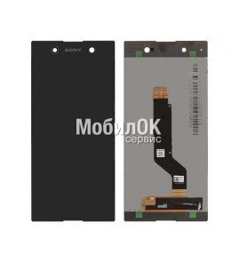 Дисплей для Sony G3212/G3221/G3223/G3226 Xperia XA1 Ultra черный, с тачскрином