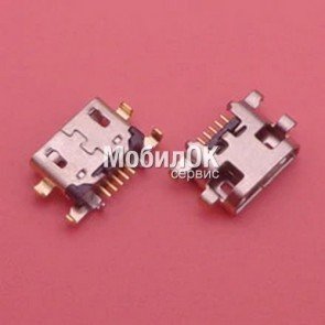 Коннектор зарядки для Xiaomi Redmi 5 Plus/Lenovo K6 Power (K33a48)/K5 Note/Meizu M6