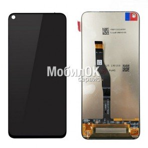 Дисплей для Huawei Honor V20/View 20/Nova 4 черный, с тачскрином (COG)