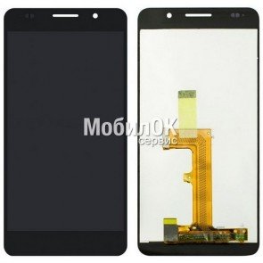 Дисплей для Huawei Honor 6 черный (H60-L02), с тачскрином