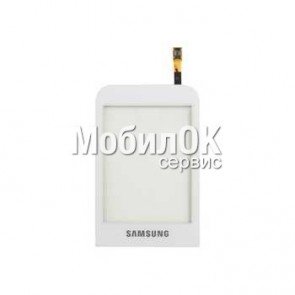 Сенсорный экран для Samsung C3300 белый