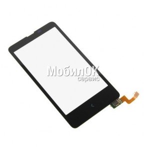 Сенсорный экран для Nokia X Dual Sim черный