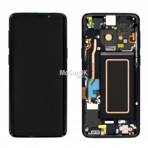 Дисплей для Samsung G960F Galaxy S9 Midnight Black в сборе с рамкой, оригинал (GH97-21696A)