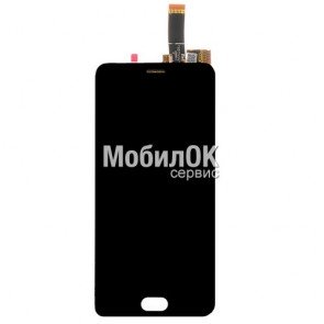 Дисплей для Meizu M6 черный, с тачскрином