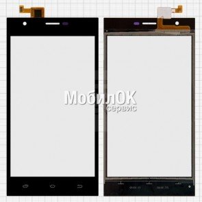 Сенсорный экран для Nomi i503 Jump черный (139x72 мм) #FPC-YCTP50165FS V0 FK-