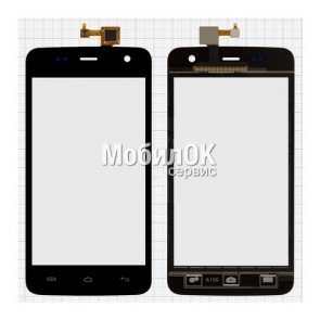 Сенсорный экран для Explay Vega черный