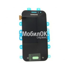 Дисплей для Samsung J110F Galaxy J1 Ace черный, с тачскрином, оригинал (GH97-17843B)