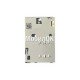 Коннектор SIM-карты для Nokia 112/202/206/208/210/301/305/306/308/C2-00/C2-03/C2-06/X2-00 (sim 2)