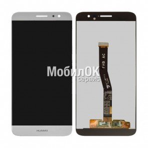 Дисплей для Huawei Nova Plus белый (MLA-L11, MLA-L01), с тачскрином